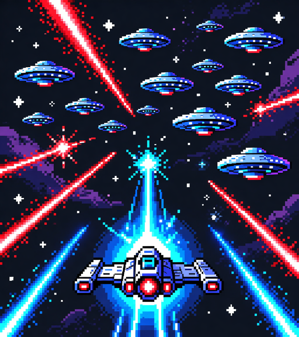 Space Invaders Remix Game